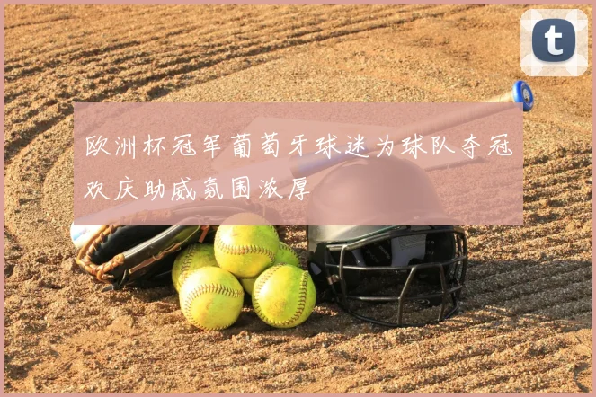 欧洲杯冠军葡萄牙球迷为球队夺冠欢庆助威氛围浓厚