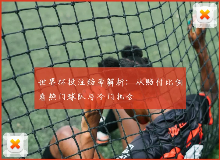 世界杯投注赔率解析：从赔付比例看热门球队与冷门机会